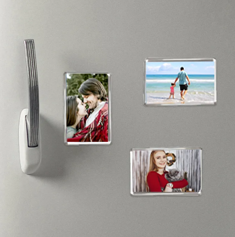 personalised photo magnets
