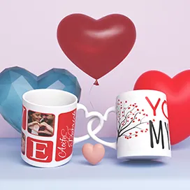 heartshape mug