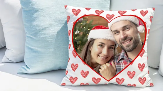 Buy Oye Gifts Personalised Cushion | Ideal for Decorative Throw Pillow,  Home Dcor Pillows, Sofa/Bed Cushions (Pack of 2)-OYE-131 Online at Low  Prices in India - Amazon.in