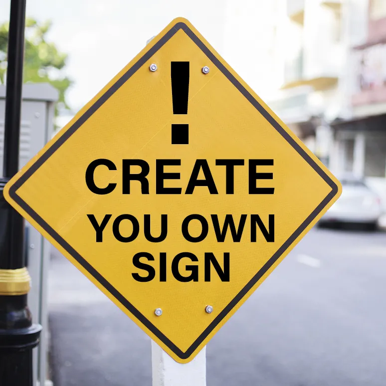 make own sign