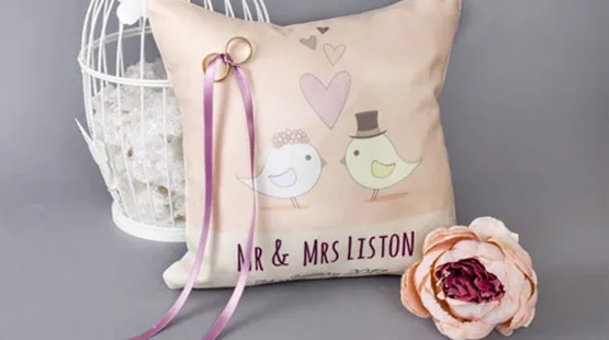 Personalised Wedding Ring Pillow , Ring Pillow, Ring Bearer Pillow With  Custom Embroidery, Ring Pillow , Wedding Pillow R103 - Etsy