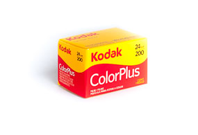 Kodak color plus 35mm 200 ISO film