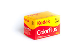 Kodak color plus 35mm 200 ISO film