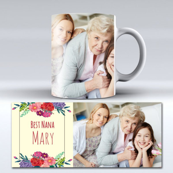 Personalised photo mug for Grandmother