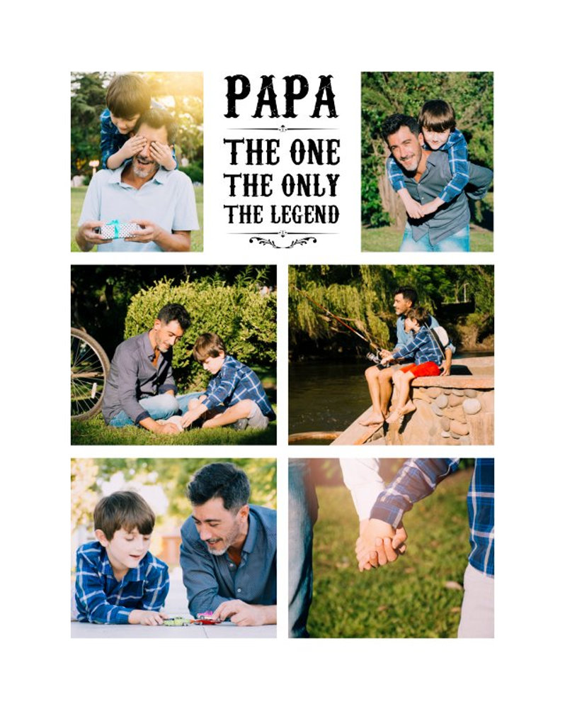 Template Father 3 4-5 6pics.psd