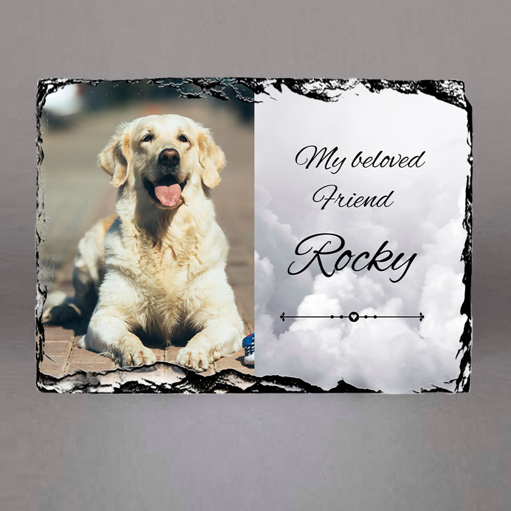 Dog memorial plaques | Printpoint