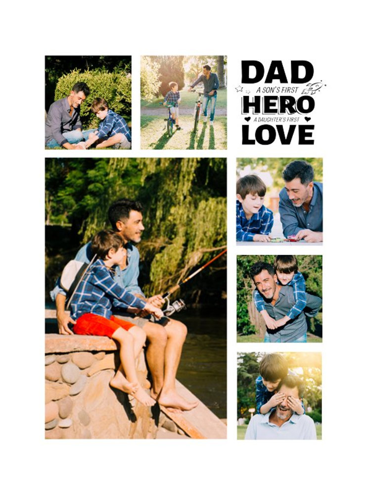 Template Father 4 3-4 6pics.psd